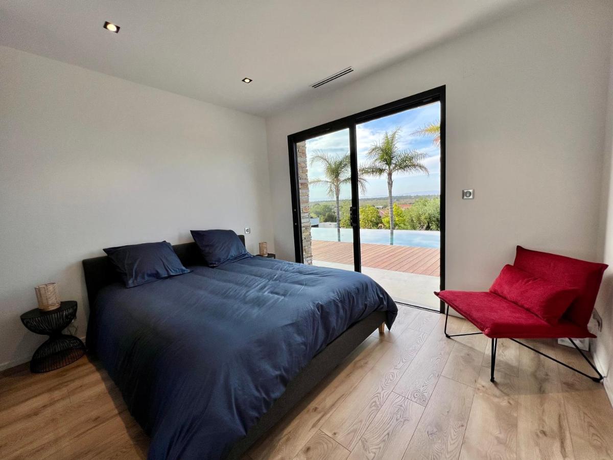 Villa D'Exception Avec Piscine A Debordement - Vue Panoramique Saint-Nazaire  Eksteriør bilde