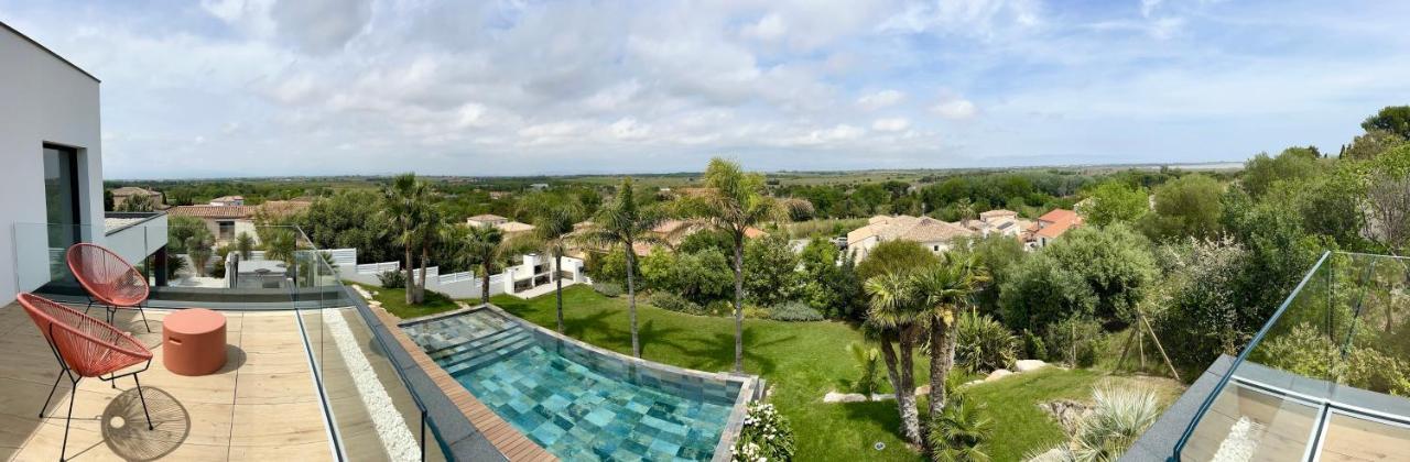 Villa D'Exception Avec Piscine A Debordement - Vue Panoramique Saint-Nazaire  Eksteriør bilde